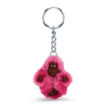 Kipling Sven Extra Small Fashion Monkey Keychain Accessories Powerful Pink | AU 1969TC